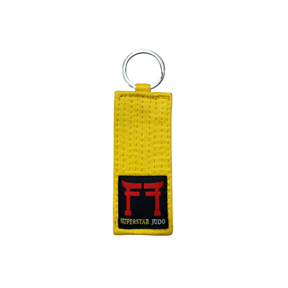 Porte-clé ceinture jaune judo