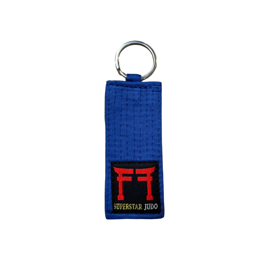 porte-clé ceinture bleue judo