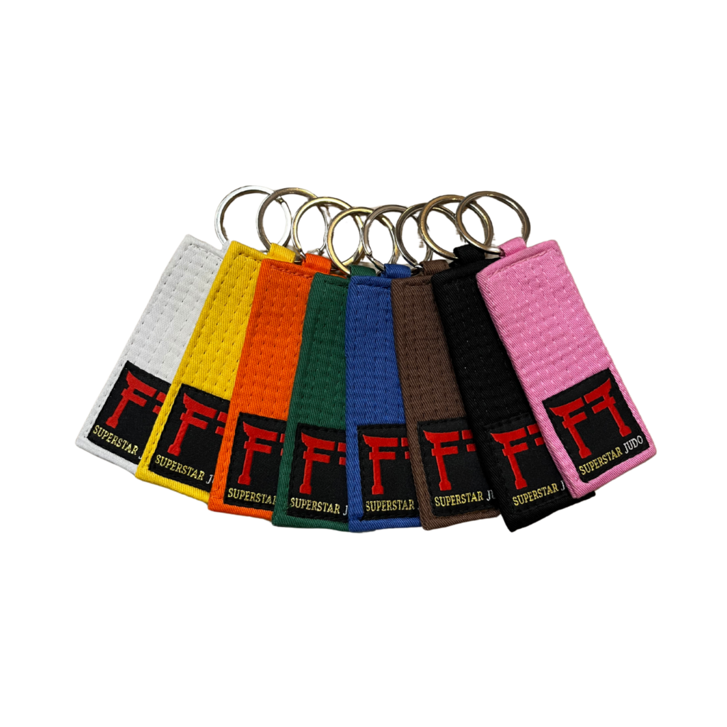 Porte-Clés Ceinture Karaté - Toutes Couleurs - Pour Sac, Clés - Cadeau Arts Martiaux