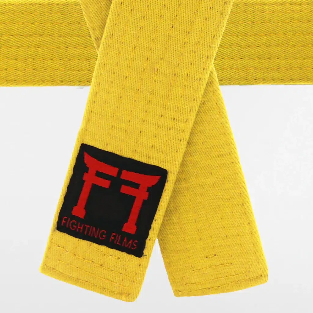 ceinture jaune de judo
