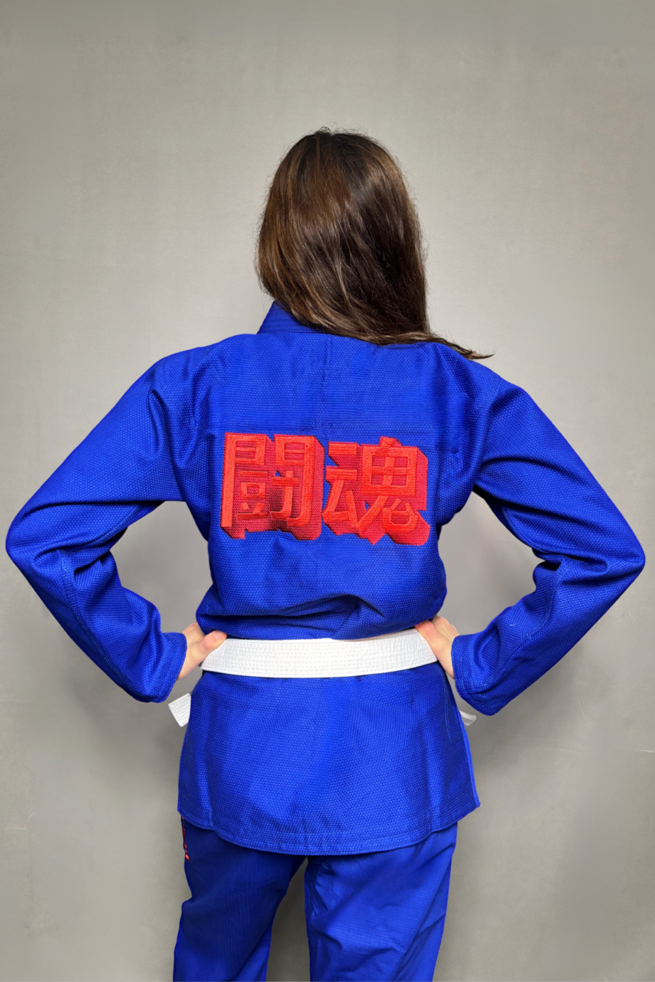 Kimono jjb bleu dos