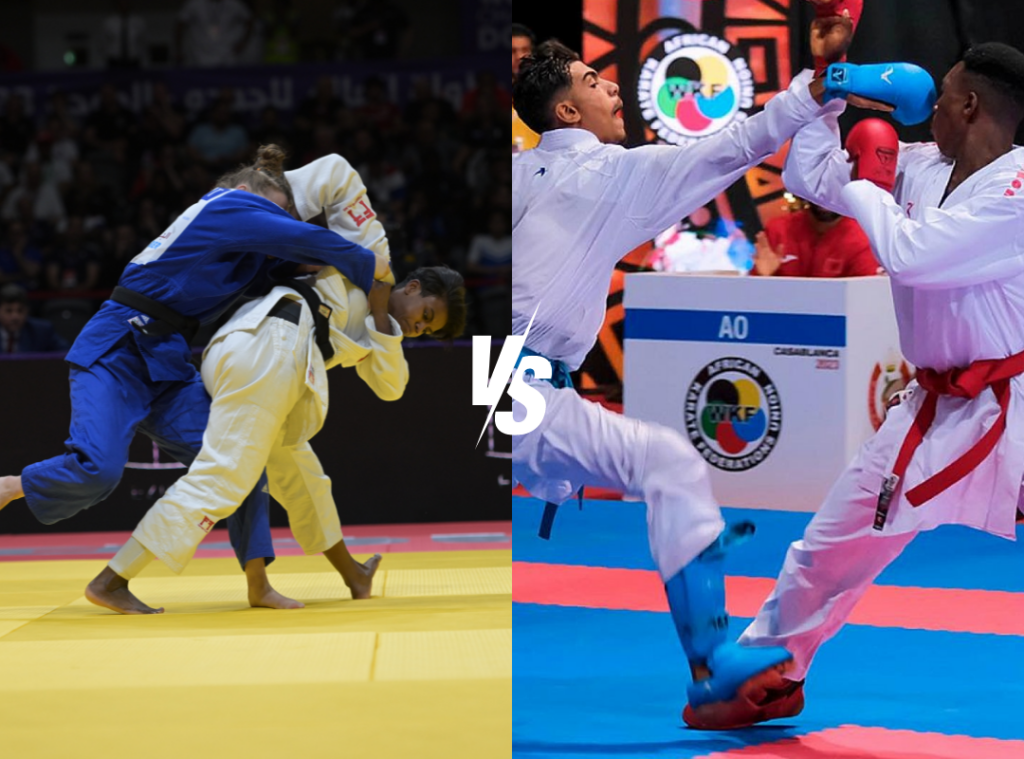 judo vs karaté