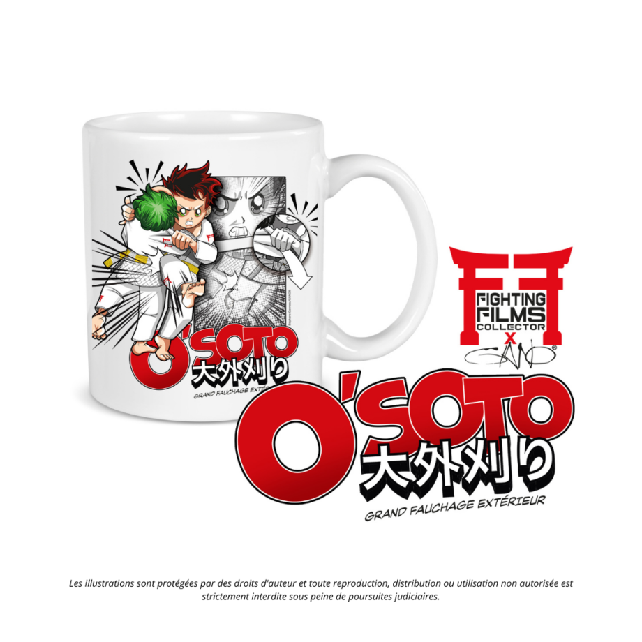 Mug technique de judo O-Soto