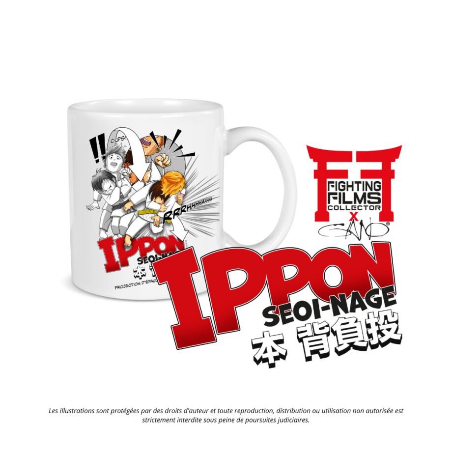 Mug technique de judo Ippon