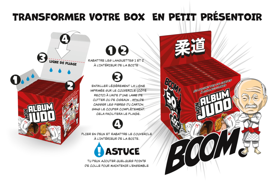 Stickers Mon album judo