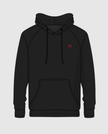 Schwarzes Judo-Sweatshirt