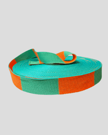 Rouleau de ceinture orange verte