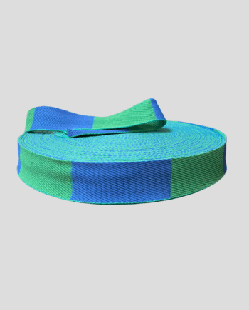 Rouleau de ceinture verte bleue
