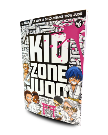 Kid Zone judo, cahier de coloriage et jeu judo enfant