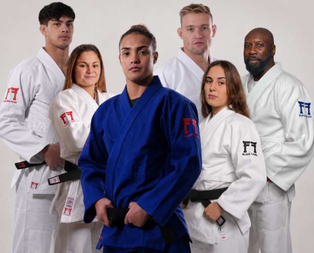 Nos judogis de toutes les gammes portés par les athlètes Fighting Films